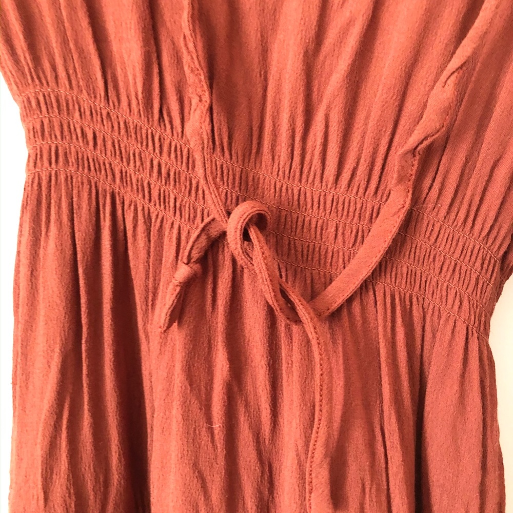 Urban Outfitters  Peasant Tiered Smocked Dress XS - Picture 7 of 7